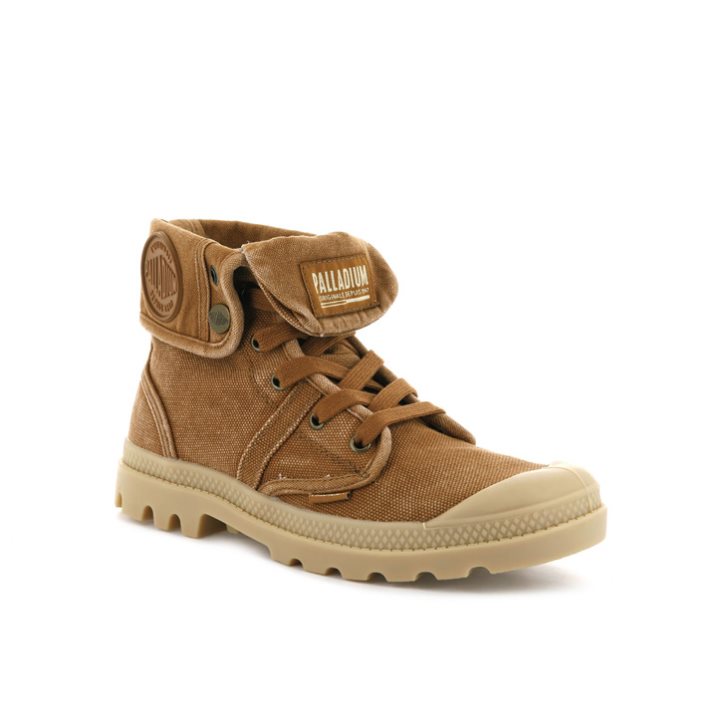 Palladium Pallabrousse Baggy Women's Boots Brown | UK S280-XYG